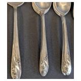 Holmes & Edwards Romance Silver Plated Flatware Set