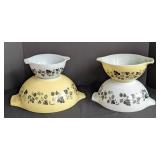 Pyrex Gooseberry Mixing Bowl Set