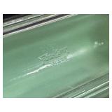 Vintage Fire King Jadeite Refrigerator Dish and Sunkist Juicer Set