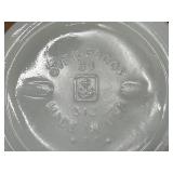 Set of 3 Vintage Milk Glass Mugs with Humorous Designs