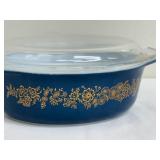 Vintage Pyrex Promotional Casserole 043, Golden Bouquet, Rare collectible