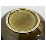 Set of 2 Vintage Mid Century Glazed Pottery Bowls