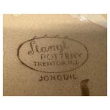 Vintage Stangl Pottery Jonquil Pattern Platter and 4-Piece Dish Set