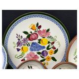 Vintage Mid Century Stangl Pottery Set - Fruit and Flowers Pattern