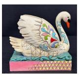 Jim Shore Heartwood Creek "Majestic Beauty" Swan Figurine