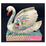 Jim Shore Heartwood Creek "Majestic Beauty" Swan Figurine
