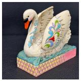 Jim Shore Heartwood Creek "Majestic Beauty" Swan Figurine