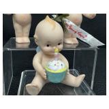 Collection of 3 Kewpie Figurines by Charisma with Cupid Details