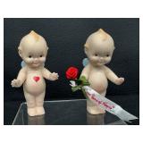 Collection of 3 Kewpie Figurines by Charisma with Cupid Details