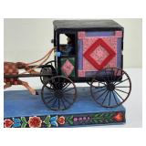 Jim Shore Heartwood Creek "Simple Living" Horse and Buggy Figurine