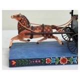 Jim Shore Heartwood Creek "Simple Living" Horse and Buggy Figurine