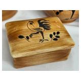 Pennsbury Pottery Kitchenware Set with Rooster Design