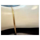 14K Gold Italy Bracelet 7-Inch