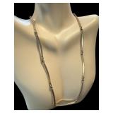 Vintage Niels Erik Sterling Silver Necklace Denmark