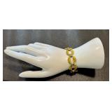 Vintage Hand-Painted Cuban Bracelet