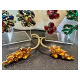 Collection of Vintage Sparkling Jewelry Pieces