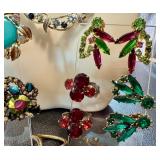 Collection of Vintage Sparkling Jewelry Pieces