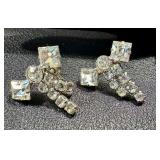 Collection of Vintage Faux Pearl and Rhinestone Jewelry, Featuring Les Bernard Necklace