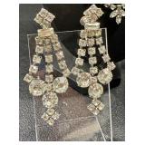 Collection of Vintage Faux Pearl and Rhinestone Jewelry, Featuring Les Bernard Necklace