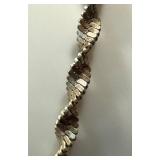 19.5" Sterling Silver Twist Chain Necklace