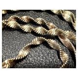 19.5" Sterling Silver Twist Chain Necklace
