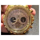 Orkina Gold-Plated Kinetic Automatic Watch