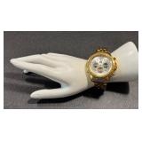 Orkina Gold-Plated Kinetic Automatic Watch