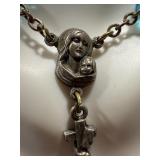Collection of 5 Vintage Rosaries with Various Beads