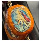 Collection of 5 Vintage Rosaries with Various Beads