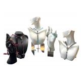 Collection of 5 Vintage Rosaries with Various Beads