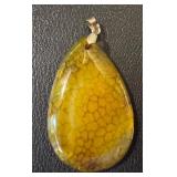 Dragon Vein Agate Pendant