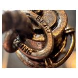 Vintage BEAU Sterling Silver Wood Stove Charm