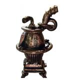 Vintage BEAU Sterling Silver Wood Stove Charm