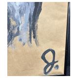 Original Acrylic on Kraft Paper by "J" (Julia Gleize)