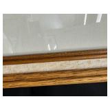 Esox Fable Muskie by Wildlife Artist Scott Zoellick Print - Framed and Matted (1990)