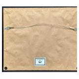 Esox Fable Muskie by Wildlife Artist Scott Zoellick Print - Framed and Matted (1990)