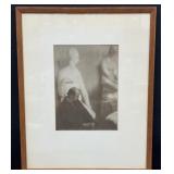 Photograph of Ivan Mestrovic in His Studio, Zagreb, August 1924