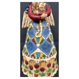 Jim Shore Heartwood Creek Angel with Cat Figurine