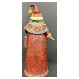Jim Shore Heartwood Creek Santa Holding a Lantern Figurine
