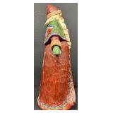 Jim Shore Heartwood Creek Santa Holding a Lantern Figurine