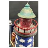 Jim Shore Heartwood Creek One Nation Under God and I Pledge Figurines