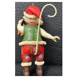 Jim Shore Heartwood Creek Cat with a Fish Ornament