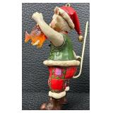 Jim Shore Heartwood Creek Cat with a Fish Ornament