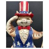 Jim Shore Heartwood Creek Stars and Stripes Salute Figurine