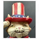 Jim Shore Heartwood Creek Stars and Stripes Salute Figurine