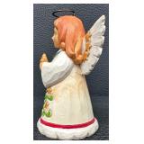 Jim Shore Heartwood Creek Christmas Ornament and Angel Figurine