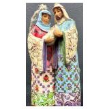 Jim Shore Heartwood Creek Christmas Ornament and Angel Figurine