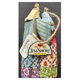 Jim Shore Heartwood Creek Christmas Ornament and Angel Figurine