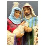 Jim Shore Heartwood Creek Christmas Ornament and Angel Figurine