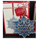 Lenox Merry and Bright Assorted Ornaments - Lot of Four